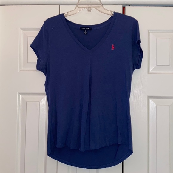 Ralph Lauren Navy V Neck - Picture 1 of 4